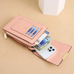 Soft PU Leather Mini Crossbody Phone Bags for Women