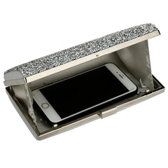 Sequin Evening Clutch Bag Party Wedding Box Bag Birthday Gift Shoulder Bag