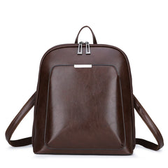 Sequined Leather Backpack Women Shoulder Bag Large Capacity Travel Bag
