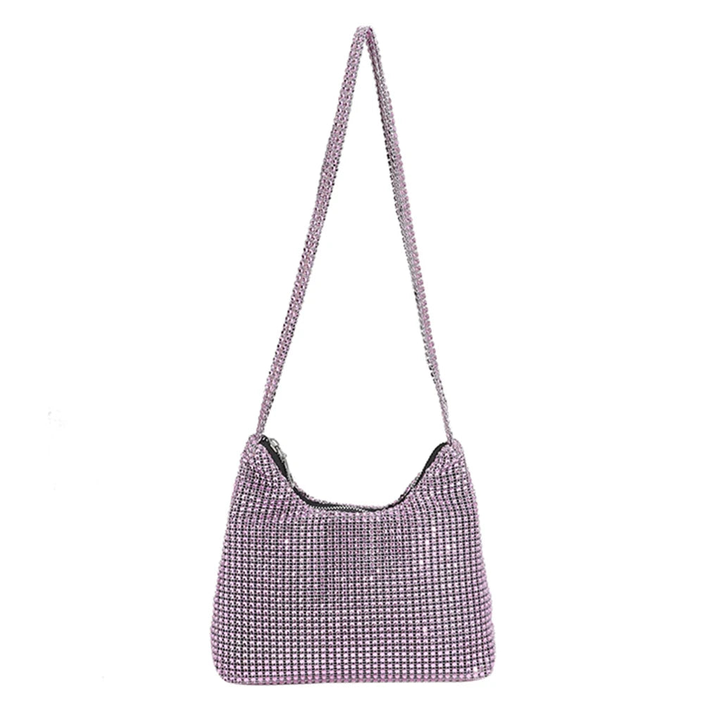 Sparkling Evening Clutch Shoulder Bag for Women