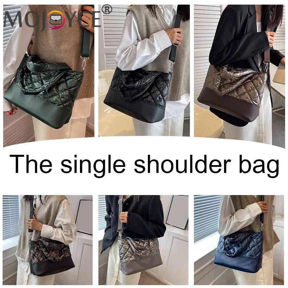 Autumn Winter Women Tote Messenger Bag Large Capacity