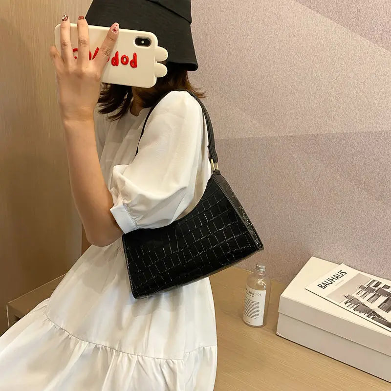 Vintage Casual Women's Leather Shoulder Bag