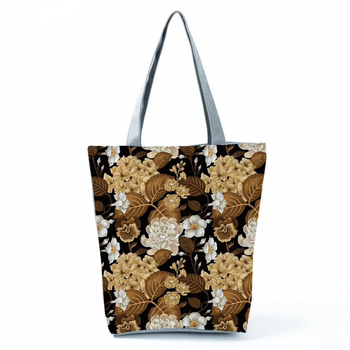Floral Printed Shoulder Bag for Women Travel Beach Bag