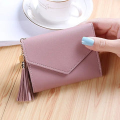 Tassel Wallet Purse Mini Wallets Lady Purse Little Fresh Tassel Mini Student