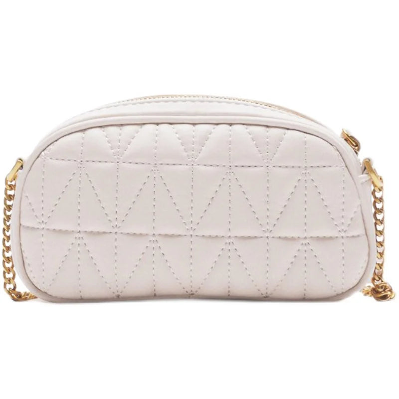 Small Women's PU Leather Shoulder Bag with Chain Strap