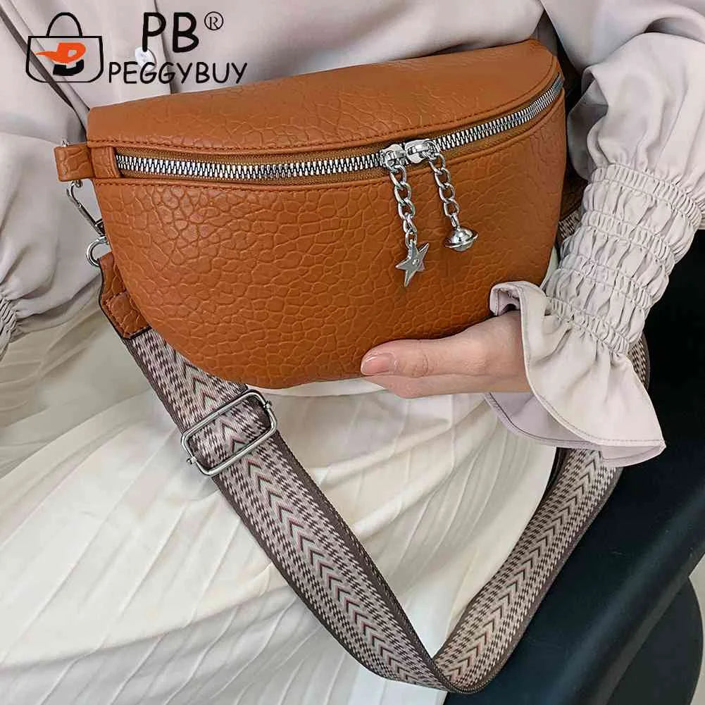 Ethnic Style Shoulder Bag PU Leather Casual Underarm Bag
