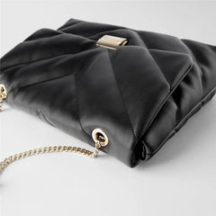 Women's Shoulder Bag Autumn PU Leather Crossbody Chain Bag