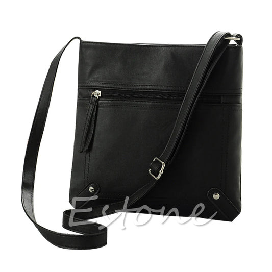 Leather Shoulder Bag Ladies Shopping Handbag Tote Crossbody Messenger Bag