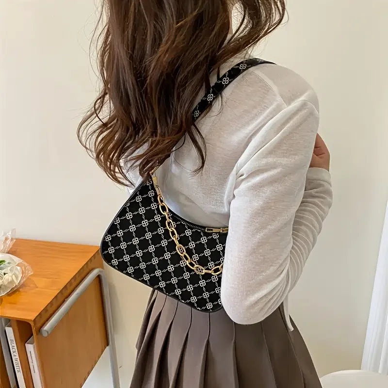 Vintage PU Leather Shoulder Bag for Women Summer Handbag