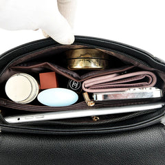 Women's Soft Leather Shoulder Bag Crossbody Messenger Purse
