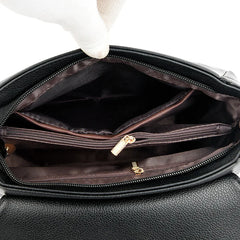 Women's Soft Leather Shoulder Bag Crossbody Messenger Purse