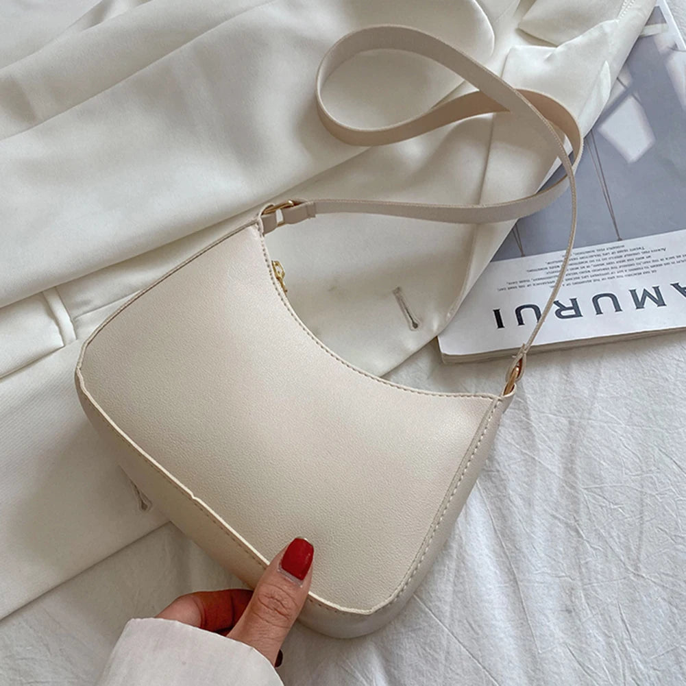 Casual Crossbody Bag Women PU Leather Handbag