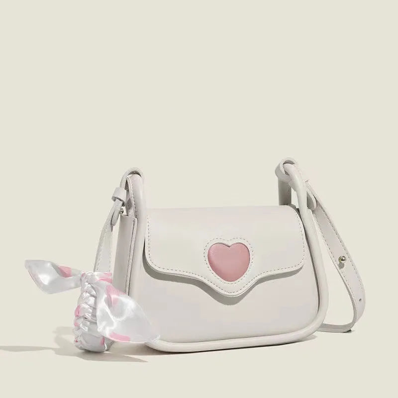 Women's PU Small Messenger Bag Sweet and Stylish