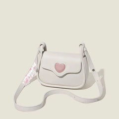 Women's PU Small Messenger Bag Sweet and Stylish