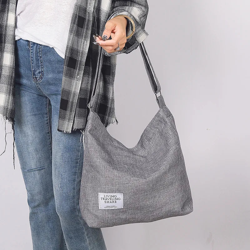 Canvas Crossbody Shoulder Bag for Women Girls
