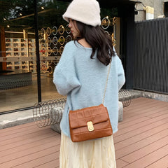 Women's PU Leather Shoulder Bag Small Crossbody Handbag