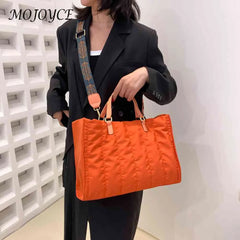 Large Capacity Women Shoulder Handbag Soft Portable Tote for Weekend Travel
