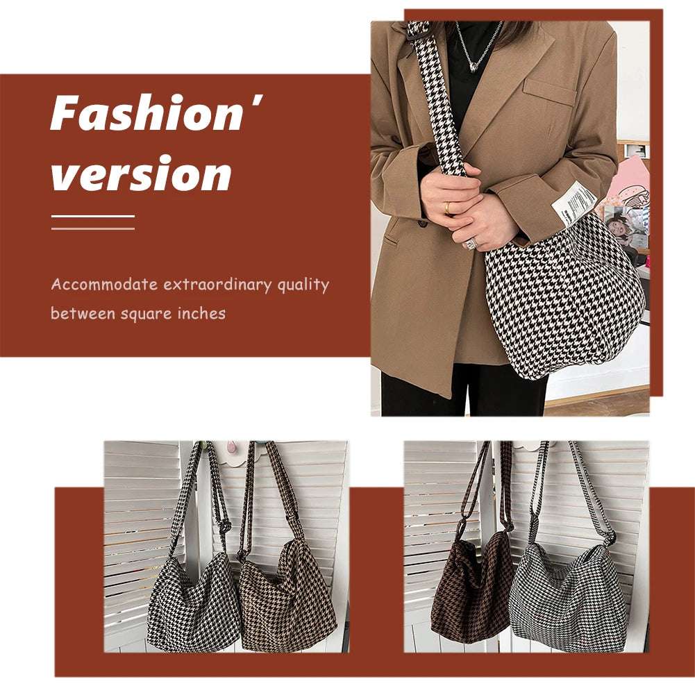 Canvas Casual Large Capacity Shoulder Messenger Bag