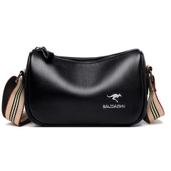 Shoulder Strap Women's Bag High PU Leather Ladies Shoulder Bag Letter Women Mess