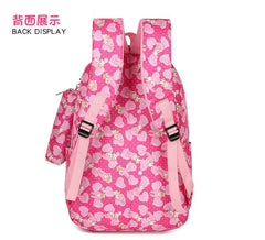 Children's Lightweight Printed School Bag with Shoulder Strap