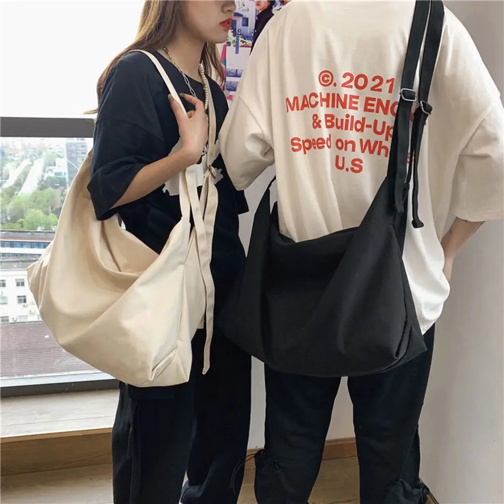 Unisex Yoga Bag Canvas Messenger Tote Shoulder Bags