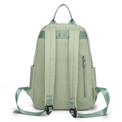 Women's Nylon Backpack Large Capacity Travel Shoulder Bag