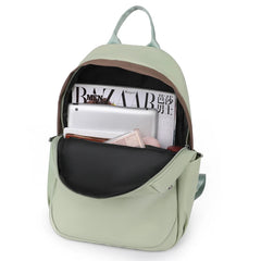 Women's Nylon Backpack Large Capacity Travel Shoulder Bag