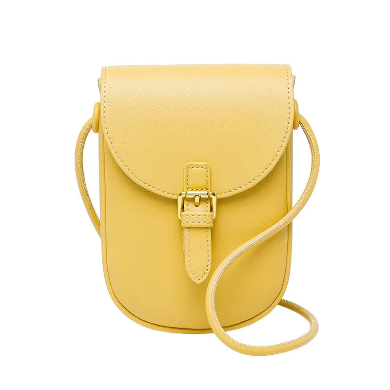Women's Handbag High PU Leather Messenger Bag Phone Shoulder Crossbody Bags