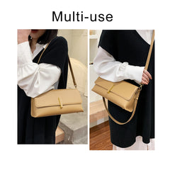Small Messenger Bag PU Leather Crossbody Clutch