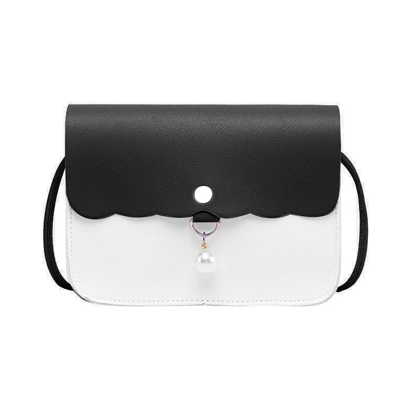 PU Leather Crossbody Bag For Women Shoulder Messenger Bag Lady Handbag