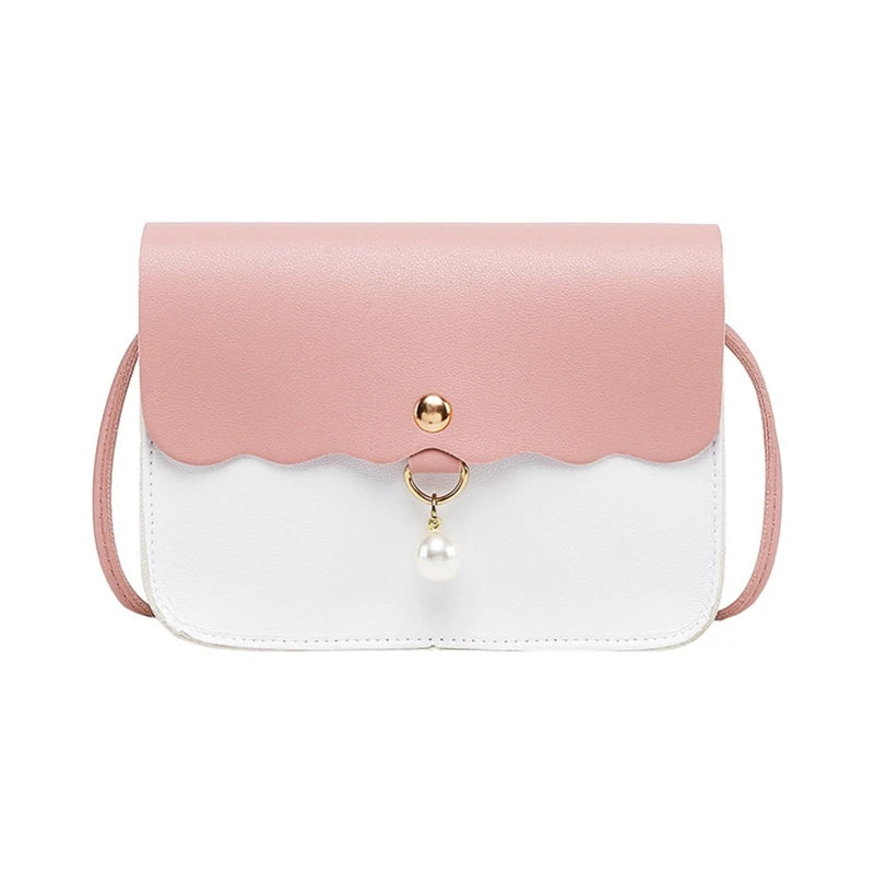 PU Leather Crossbody Bag For Women Shoulder Messenger Bag Lady Handbag