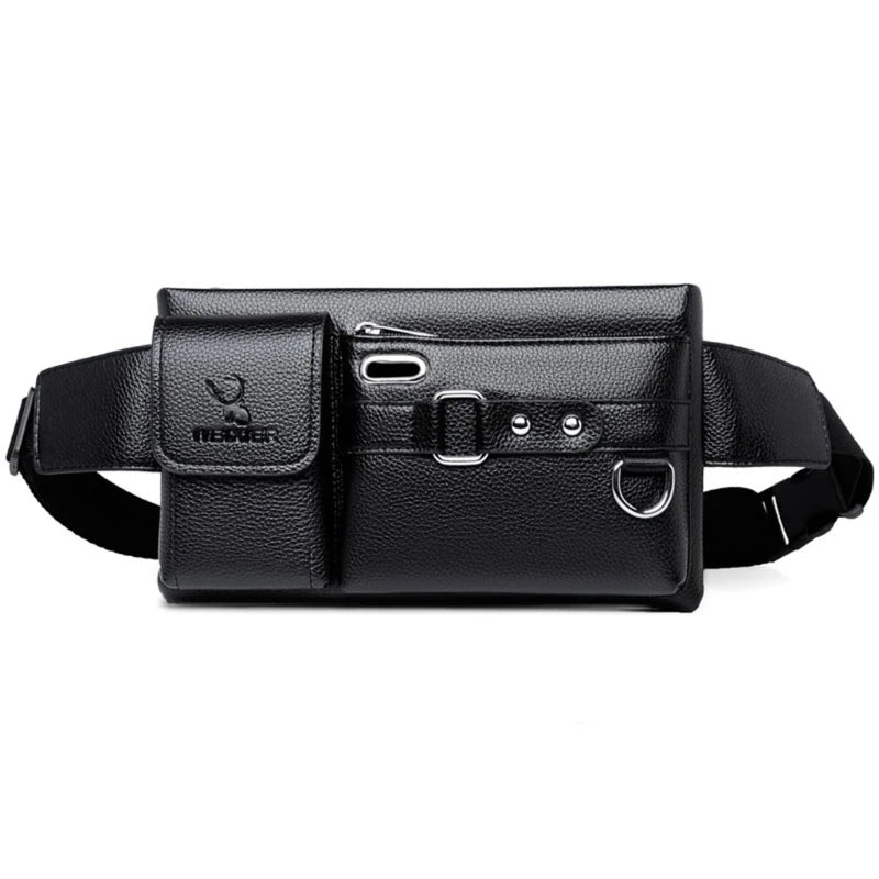 Men's Chest Bag Large Capacity Single-Shoulder Waist Bag