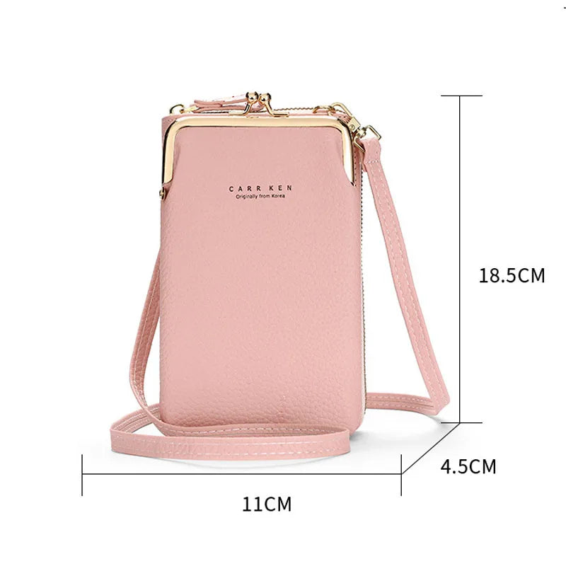 Small Crossbody Bags Women Mini PU Leather Shoulder Messenger Bag Yellow