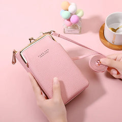 Small Crossbody Bags Women Mini PU Leather Shoulder Messenger Bag Yellow