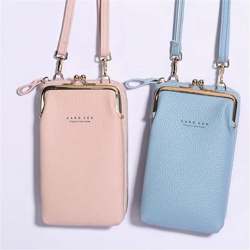 Women PU Leather Small Crossbody Bag Yellow Zipper Flap