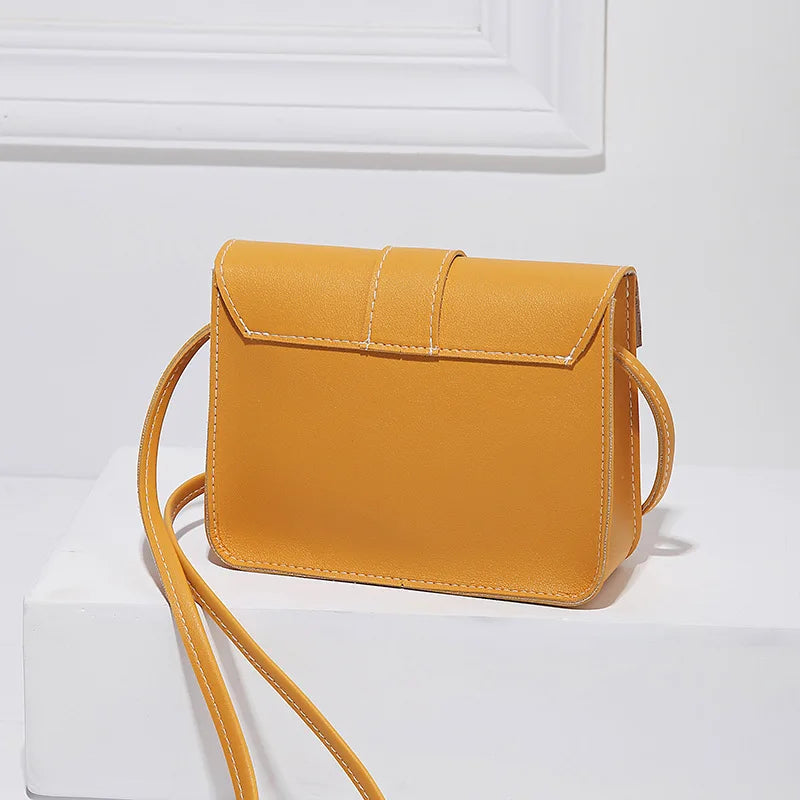 Small Crossbody Bags for Women Mini PU Leather Shoulder Messenger Bag