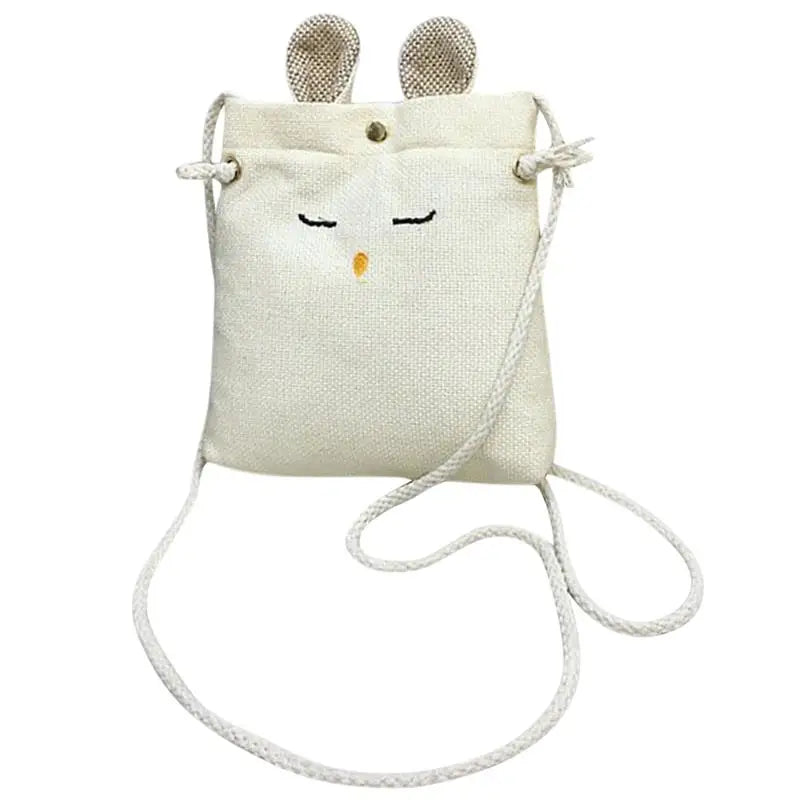 Mini Canvas Crossbody Bag for Women Girls Phone Purse