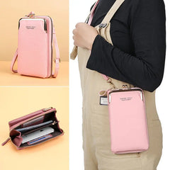 Mini Matte Leather Crossbody Bag for Women, Shoulder Messenger Bag
