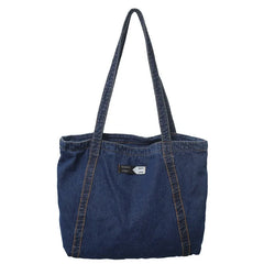 Denim Handbag Women Bag Ladies Big Purses Tote Shoulder Crossbody Messenger Bag