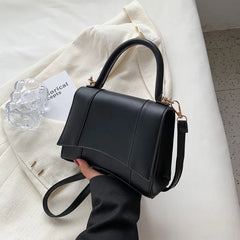 Small Women Shoulder Bag Solid Pu Leather Ladies Crossbody