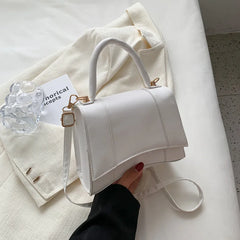 Small Women Shoulder Bag Solid Pu Leather Ladies Crossbody