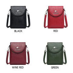 Small Shoulder Bag for Smartphone Ladies Crossbody Bag Soft Leather