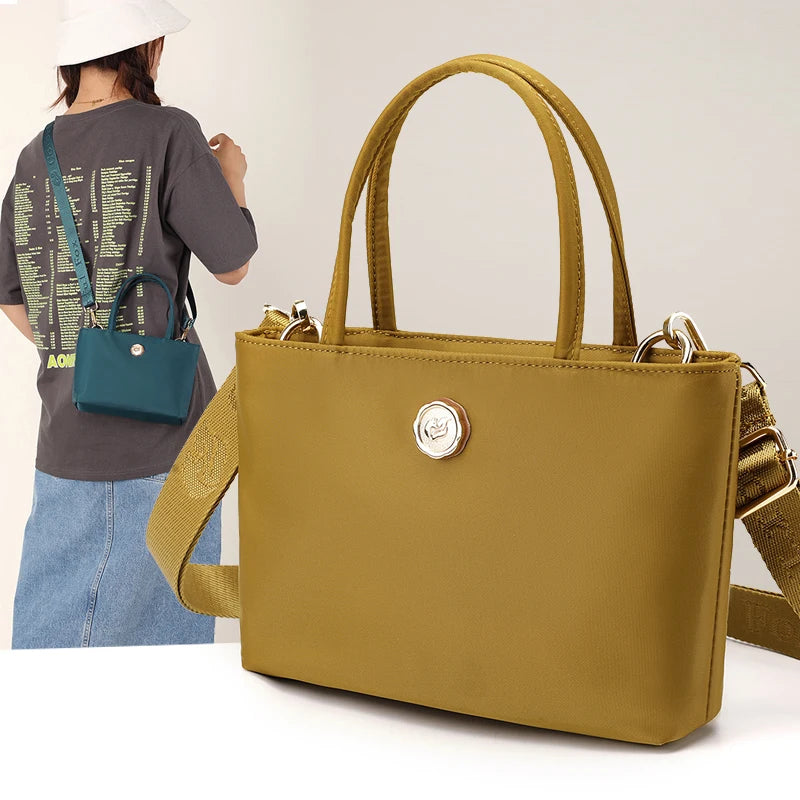Small Shoulder Bags Female Nylon CrossBody Bag Ladies Mini Pouch Casual Phone Pu