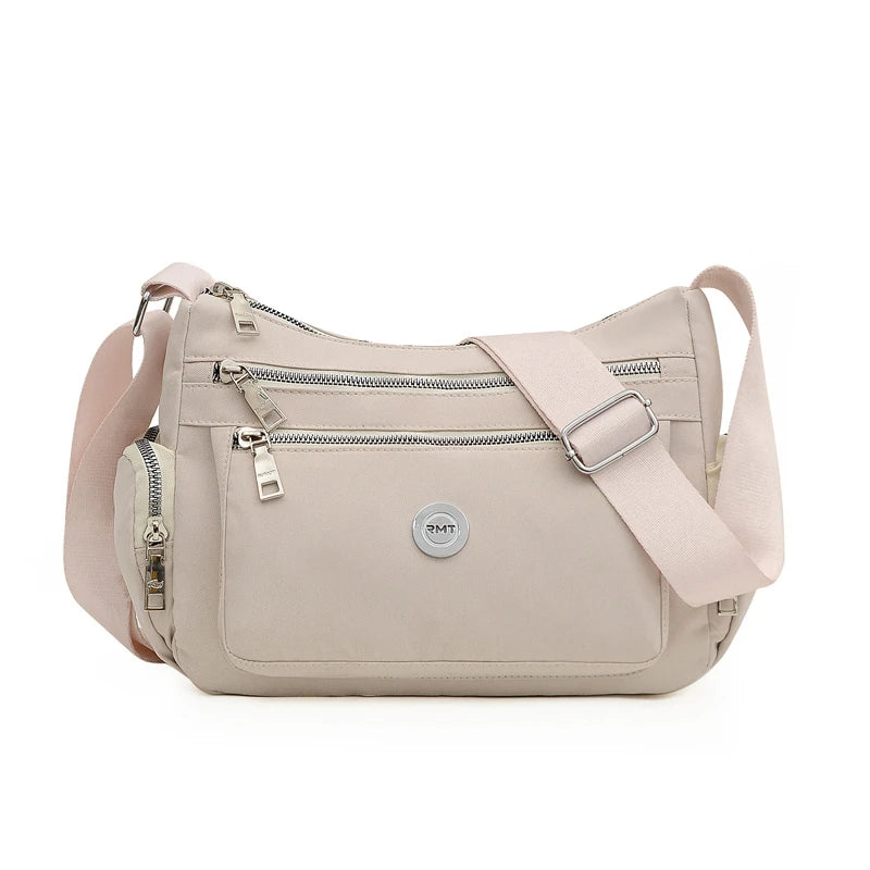 Soft Nylon Women Shoulder Bag High Durable Fabric Messenger Bag