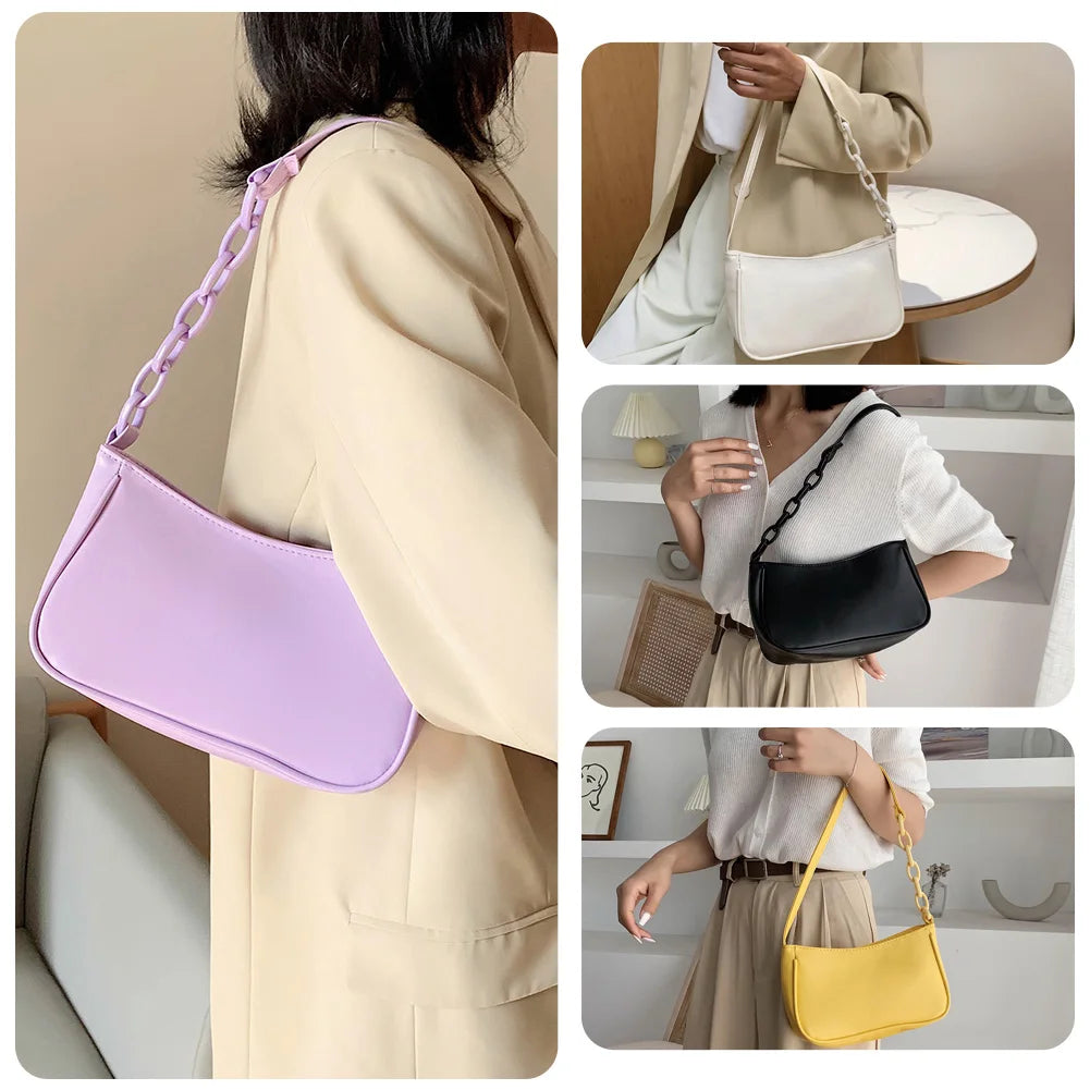 Soft PU Leather Women Crossbody Handbag Small Shoulder Bags Female Mini Purse