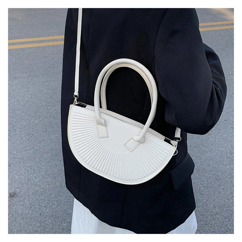 Women's PU Leather Crossbody Shoulder Bag Messenger Handbag