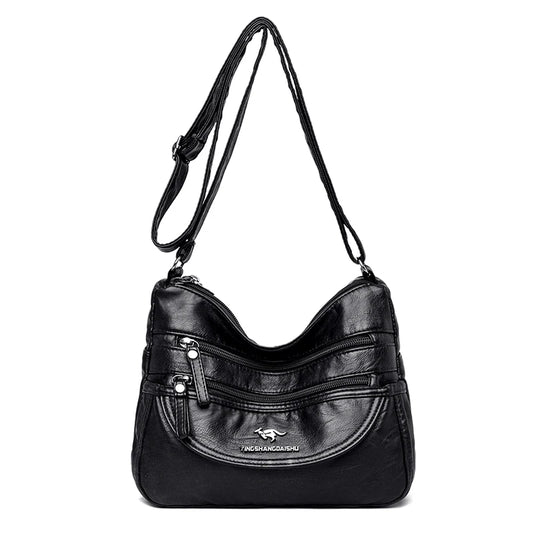 Women's Small Leather Crossbody Bag Shoulder Handbag