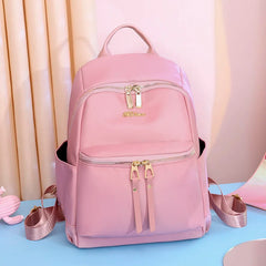 Oxford Women Shopping Backpack Large Capacity
