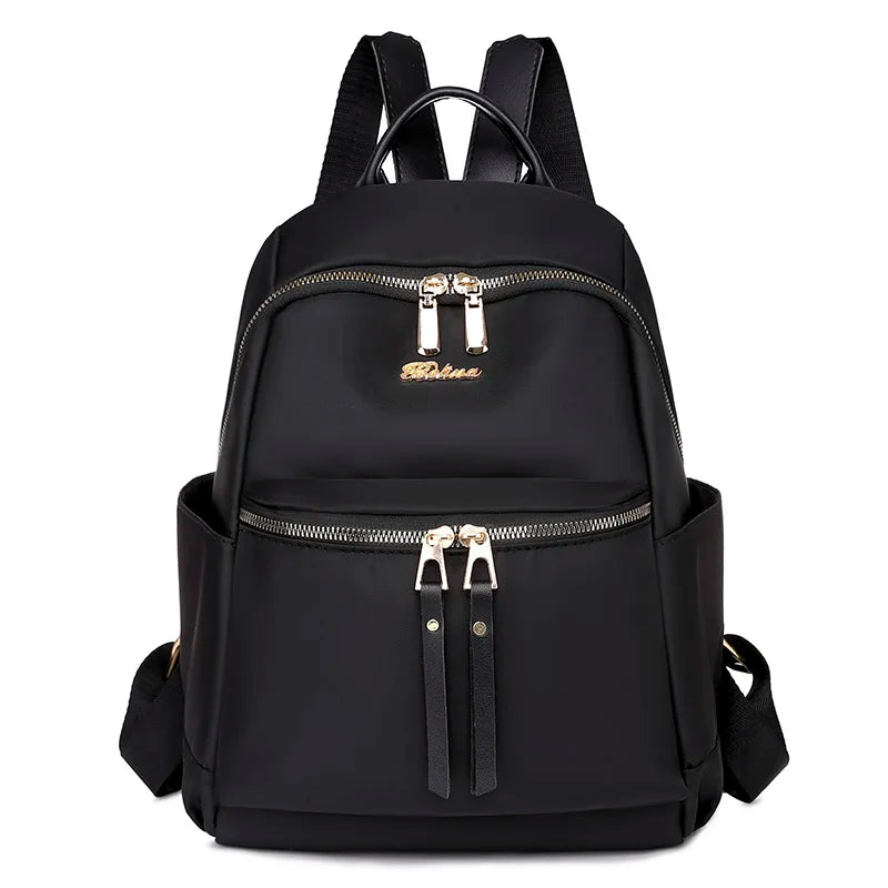 Oxford Women Shopping Backpack Large Capacity