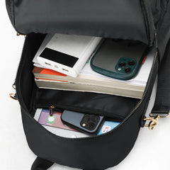 Large Capacity Waterproof Nylon Backpack for College Students